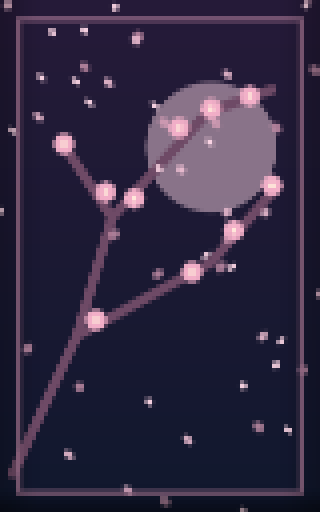 Sakura cape